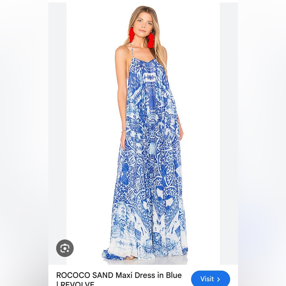 NWT Rococo Sand Boho Maxi Dress • Revolve • Sz Small